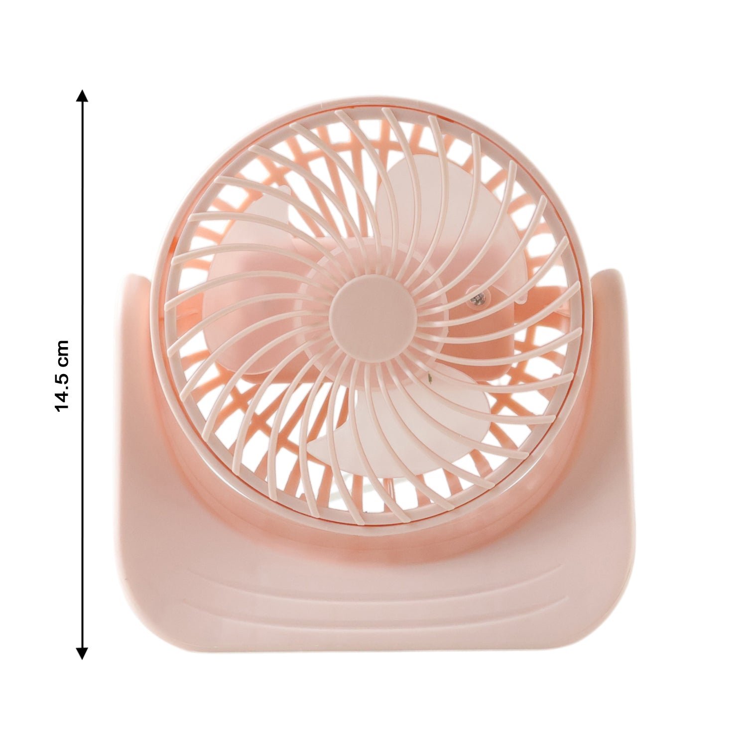 Plug and Play Silent Desktop Mini Fan with Adjustable Tilt Head (1 Pc)