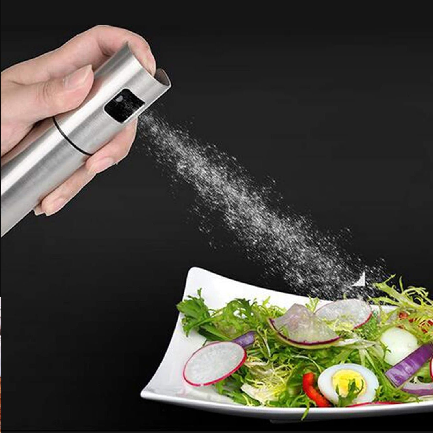 Oil Spray Bottle Dosa | Food Grade Stainless Steel Glass Oil Spray Bottle (100 ML)