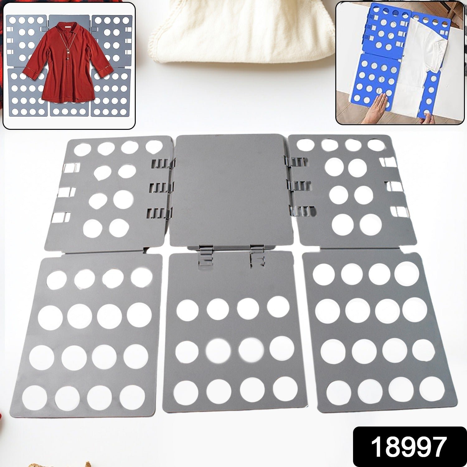 Plastic Large Folding Clothes Board (1 Set)