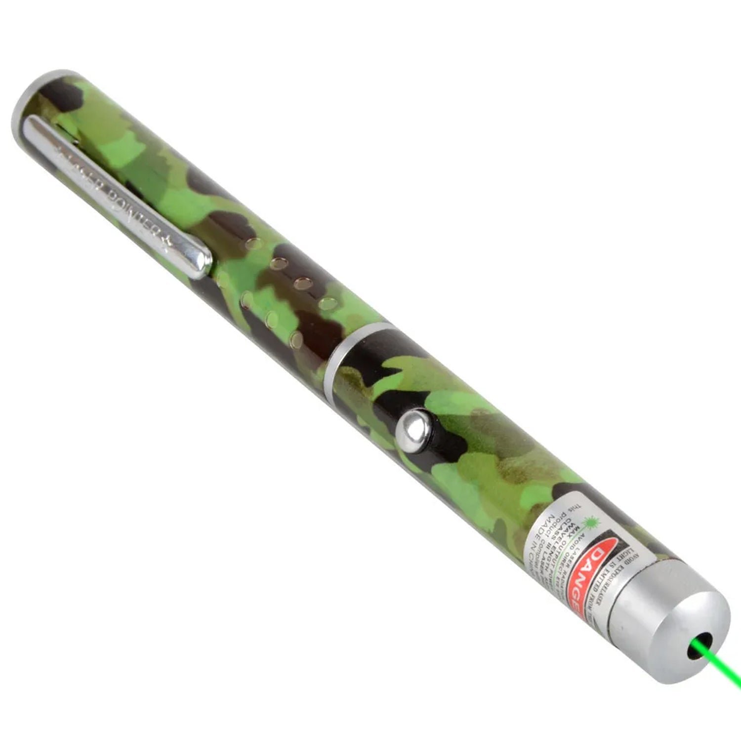 Green Multipurpose Laser Light Disco Pointer Pen Beam