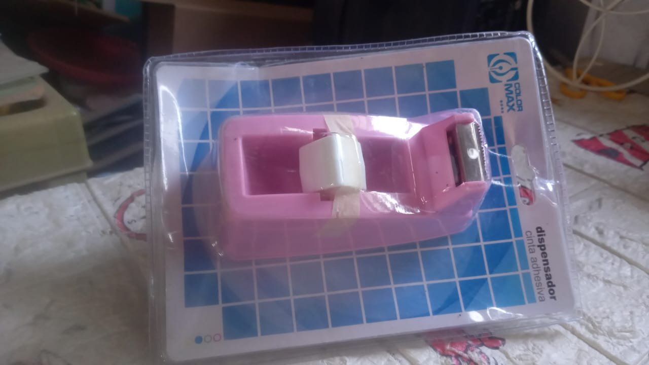 Plastic Tape Dispenser Cutter for Home Office use(1 pc / 300 Gm)