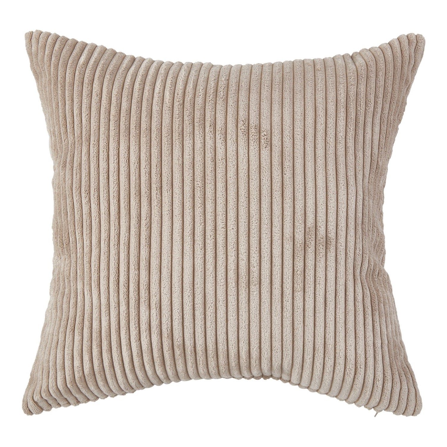 Soft Corduroy 16x16 Throw Pillow Cover Square Decorative Cushion Case (1 Pc)