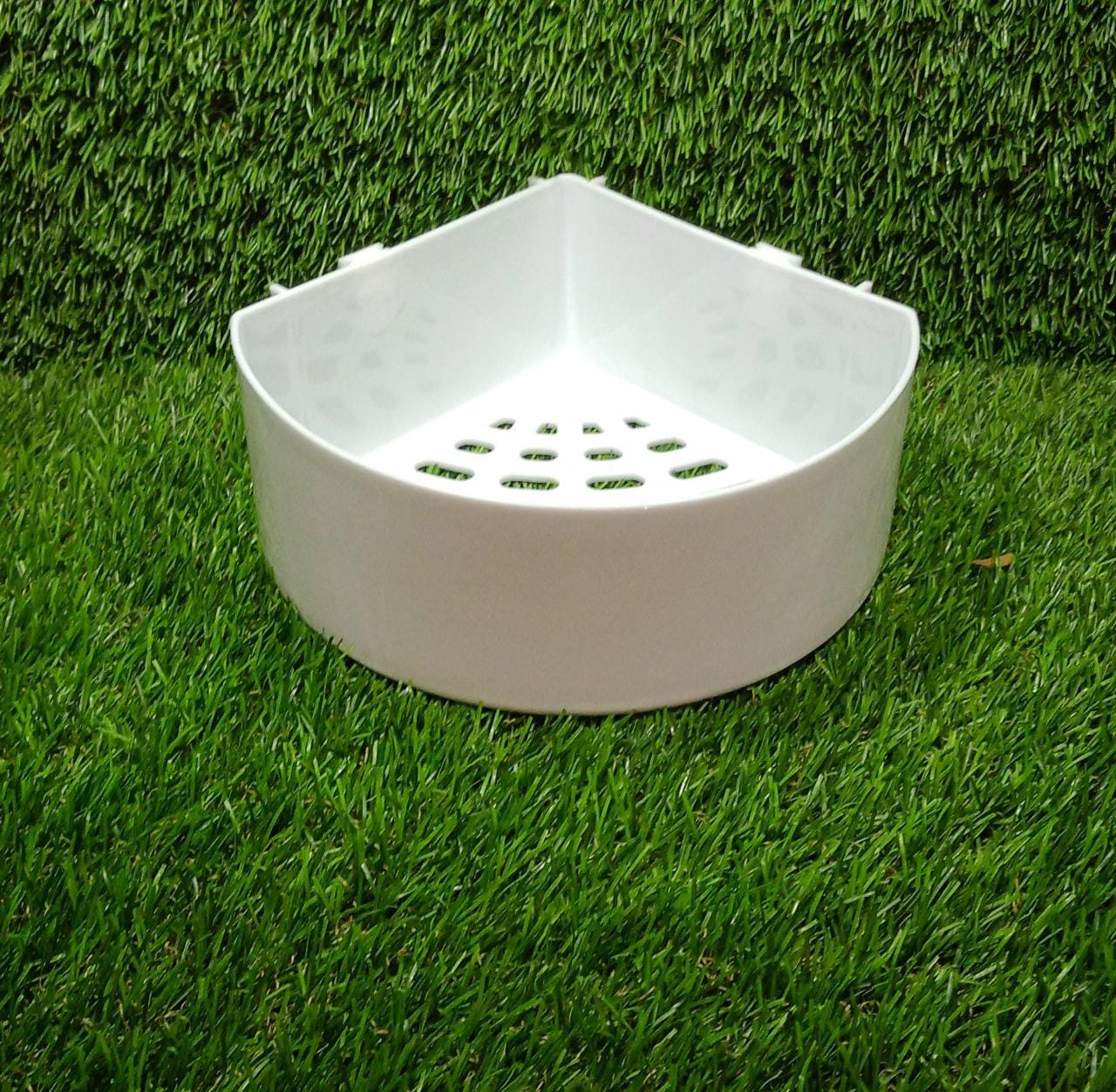 Corner Shelf Bathroom Kitchen Rack Self Adhesive Wall Mount Storage Basket