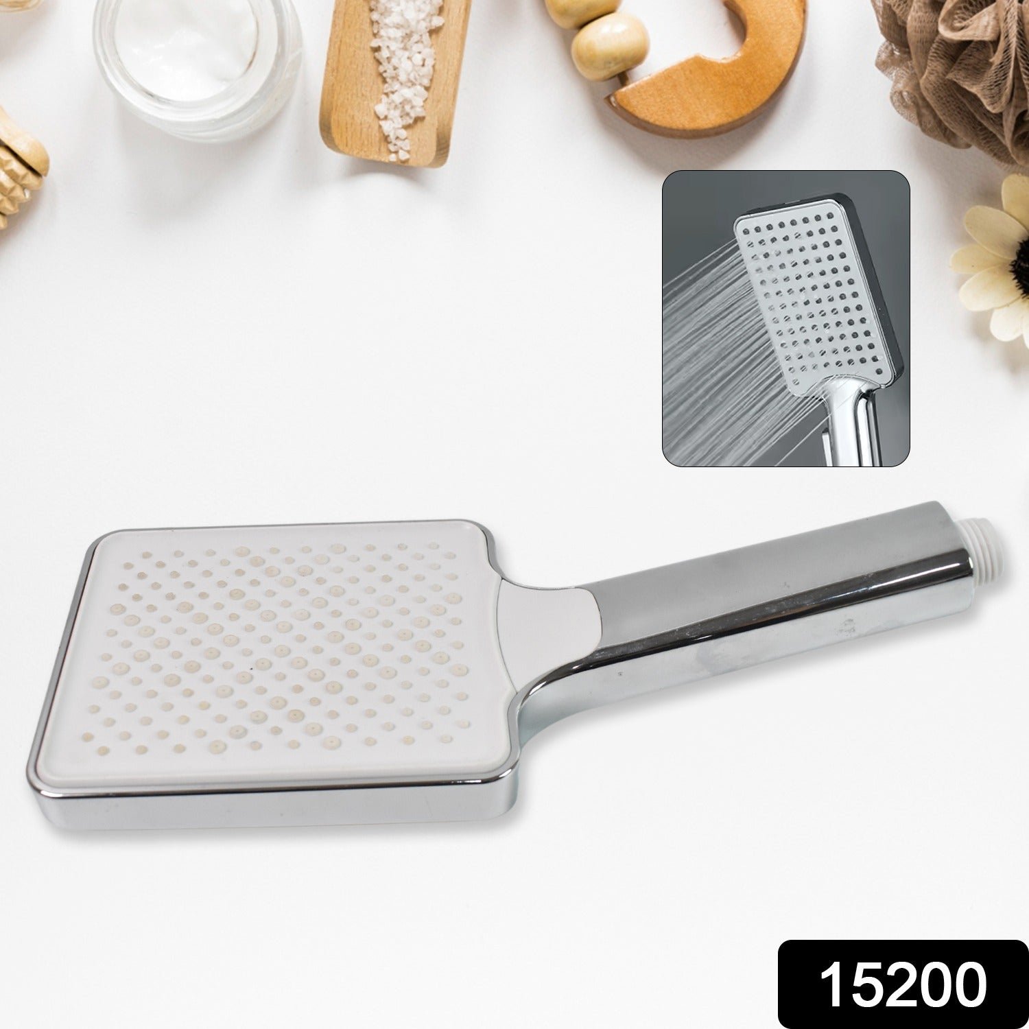 High Pressure Handheld Shower Head Bathroom Shower (1 Pc / Big)