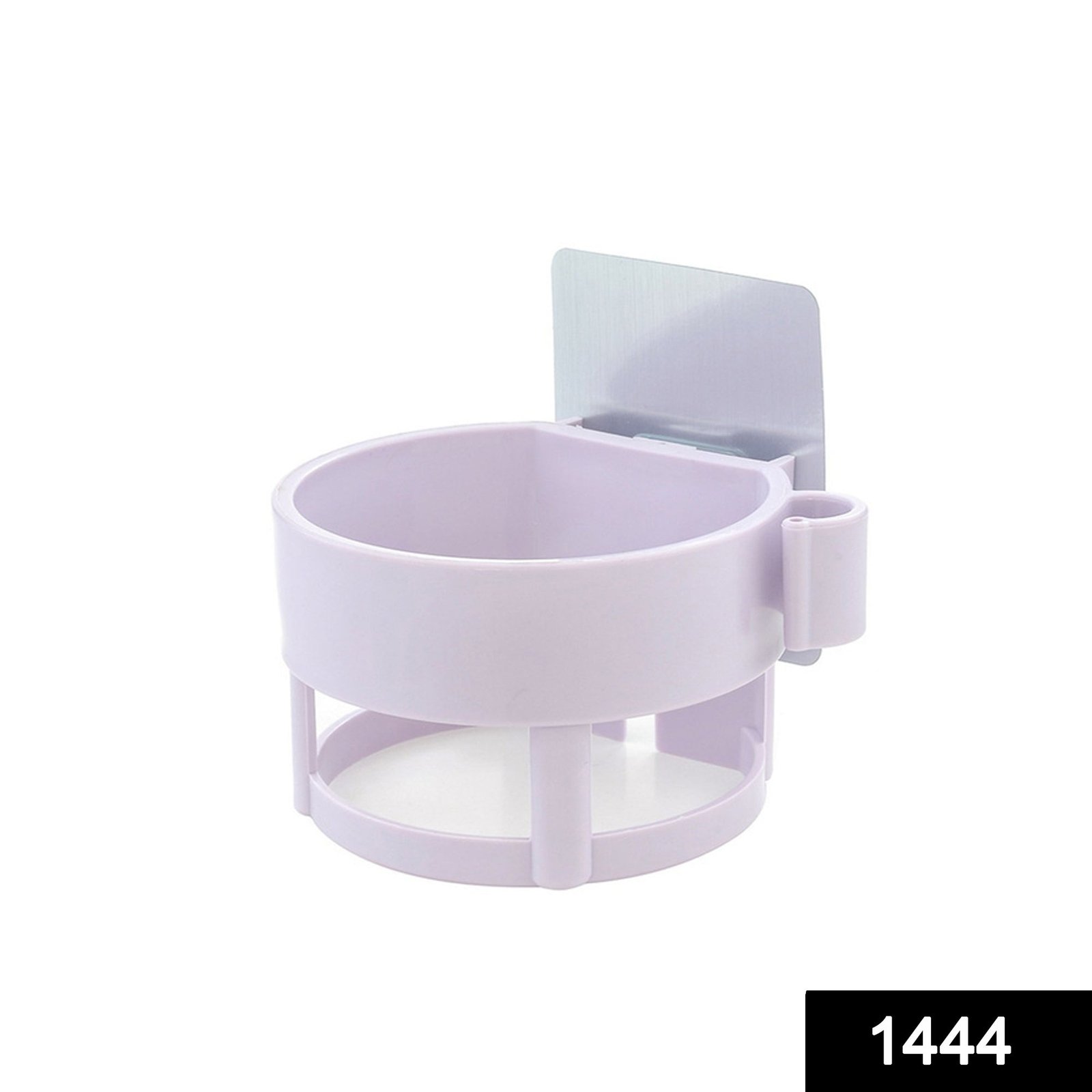 Self Adhesive Hair Dryer Holder – Bathroom Wall Storage Shelf Organizer Stand