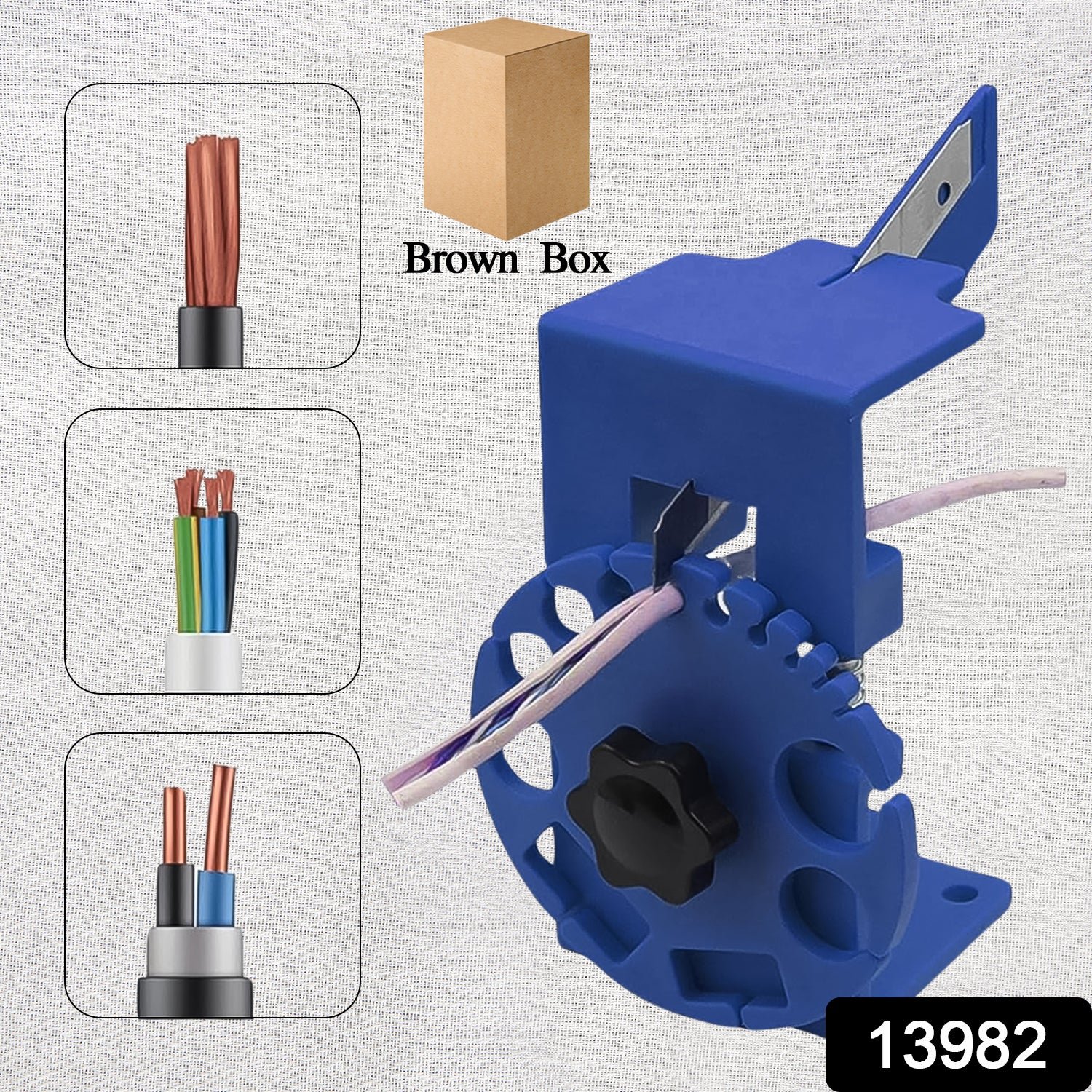 Wire Stripper Quick Stripping Machine for Copper Recycling (1 Pc)