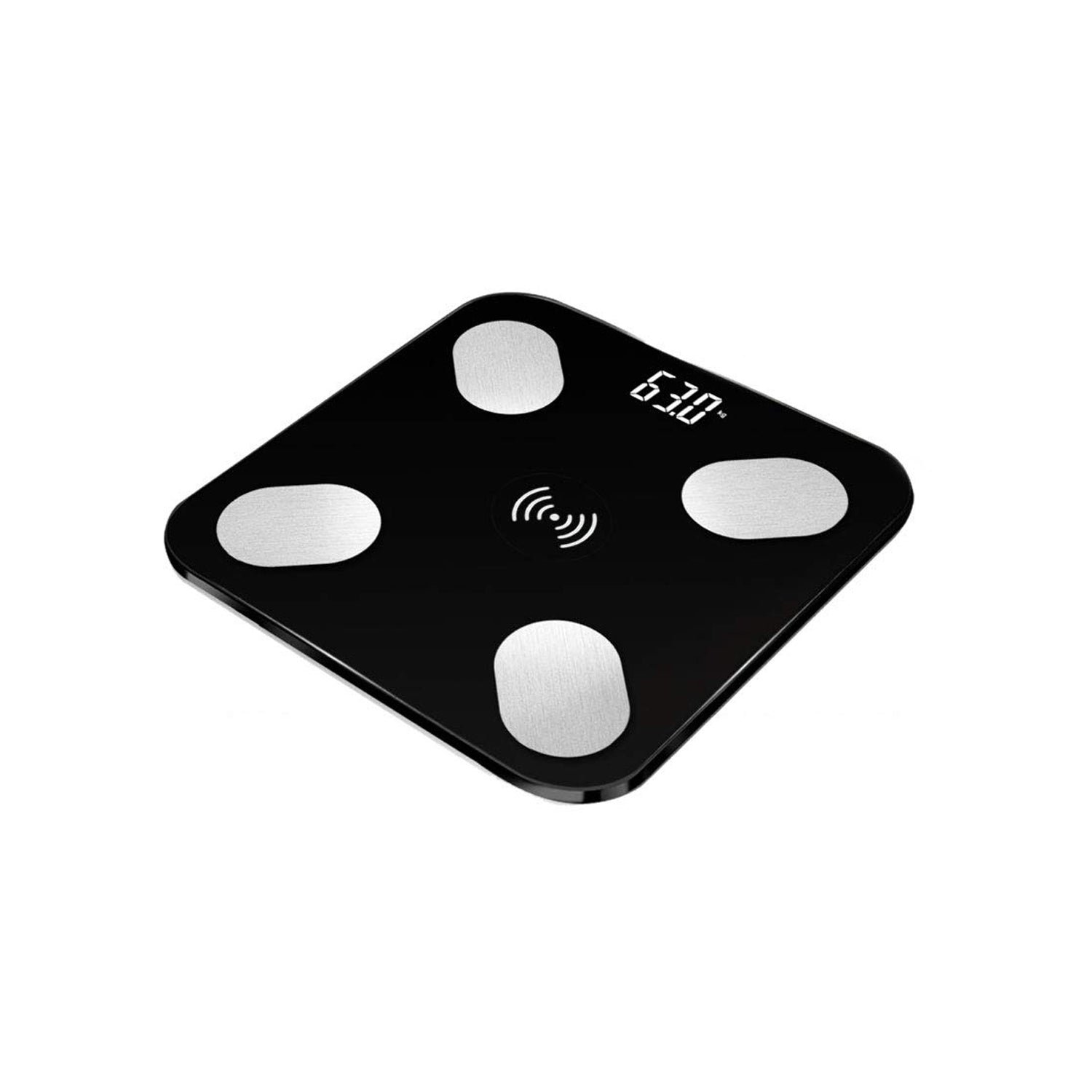 Bluetooth Body Fat Scale Digital Smart Body Weight Scale iOS and Android App to Manage Body Weight, Body Fat, Water, Muscle Mass, BMI, BMR, Bone Mass and Visceral Fat with BMI Scale