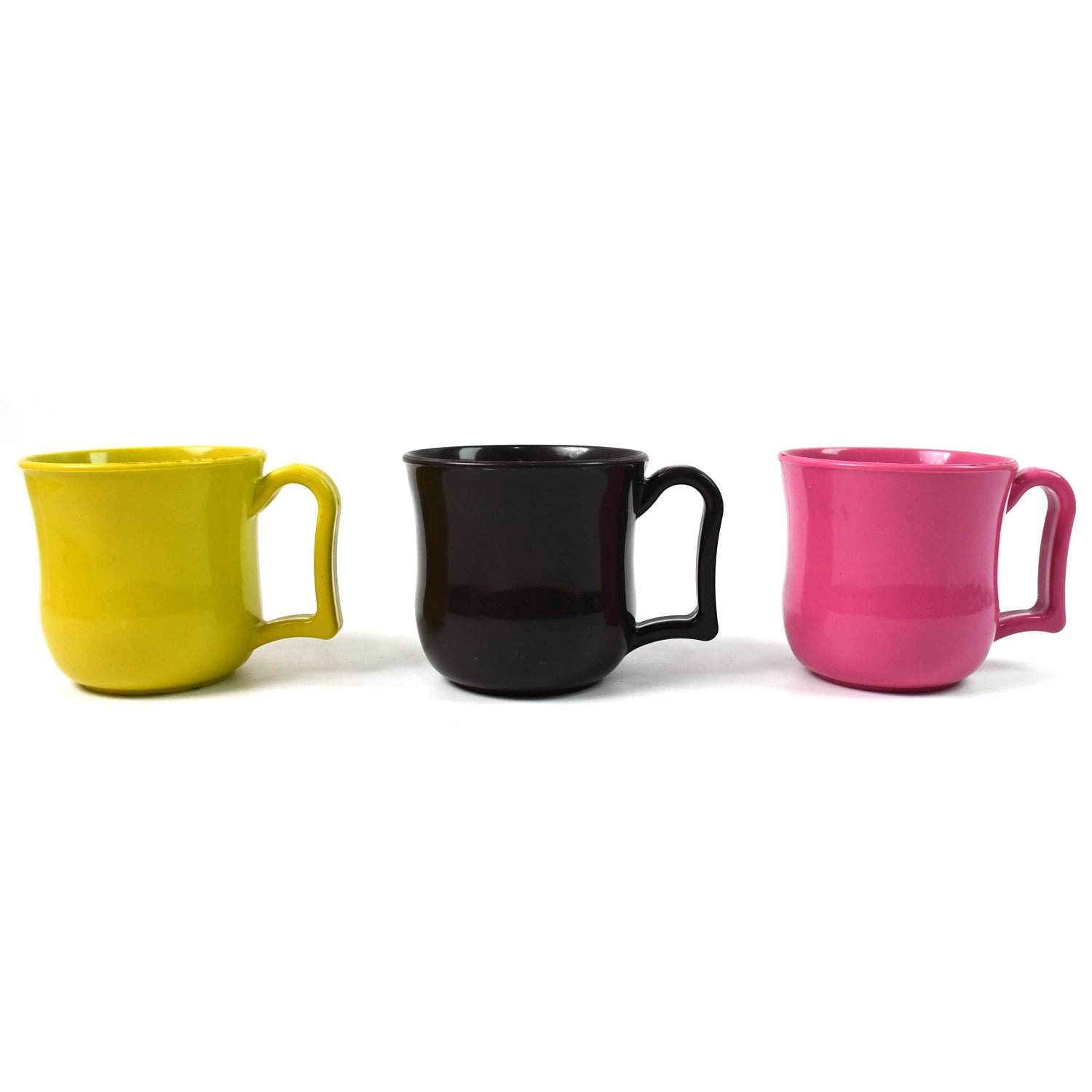 Premium Plastic Coffee,Tea Mug with Handle (1 Pc / With Color Box / Mix Color)