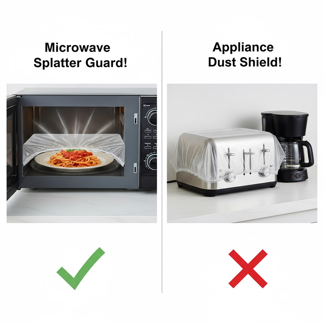 Home Thick Disposable Dust Proof Plastic Furniture Covers (1 Pc / Big)