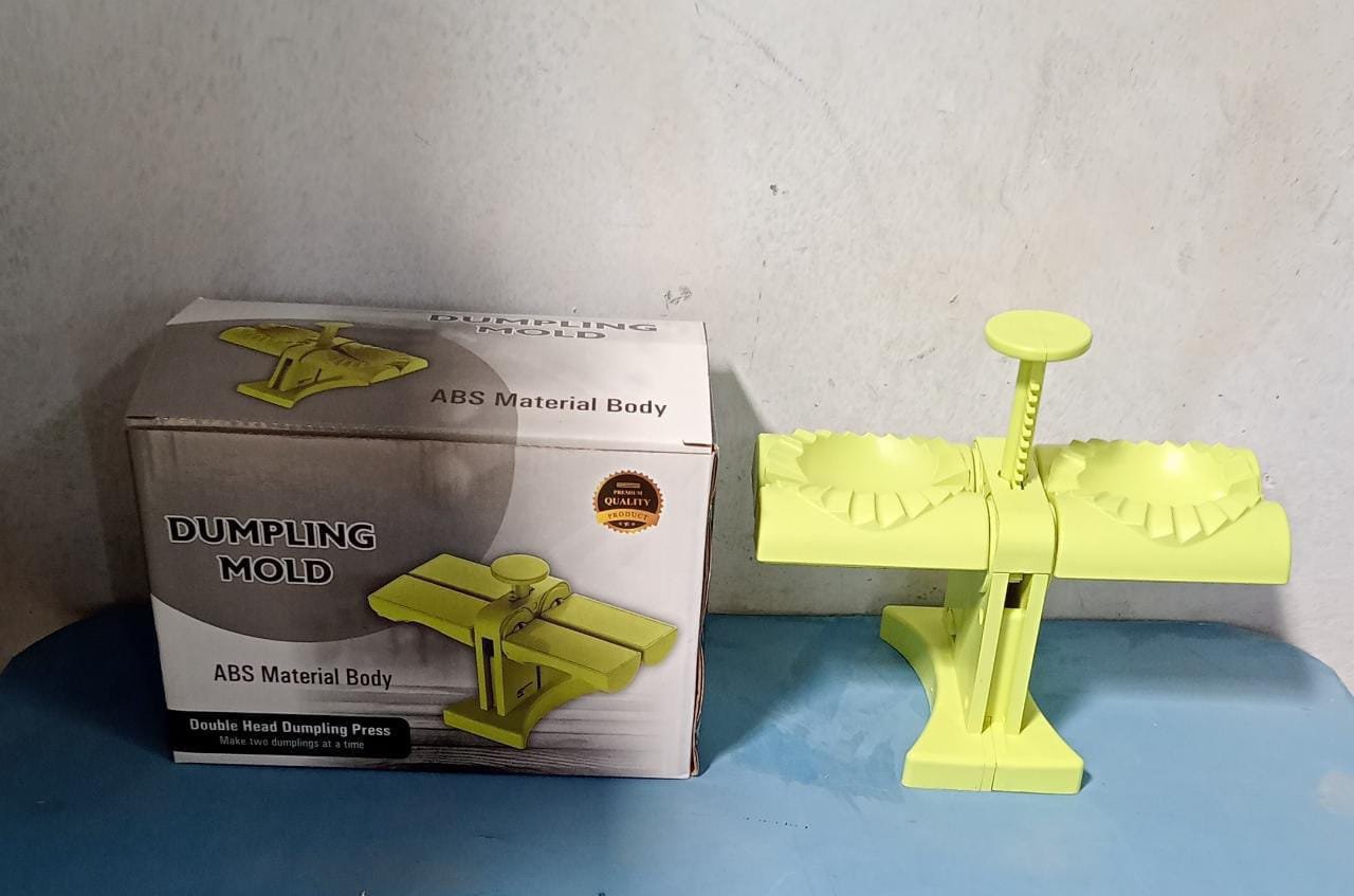 Double Head Dumpling Maker Mold – Easy Press Tool for Making Dumplings