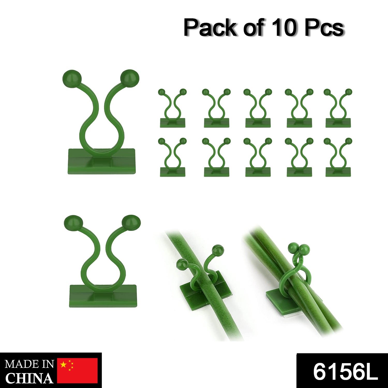 Money Plant Support Clips Vine Plant (10 Pcs Set)