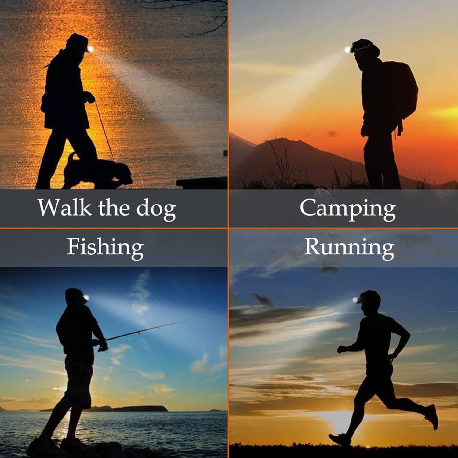 Ultra Bright Head-Mounted Flashlight