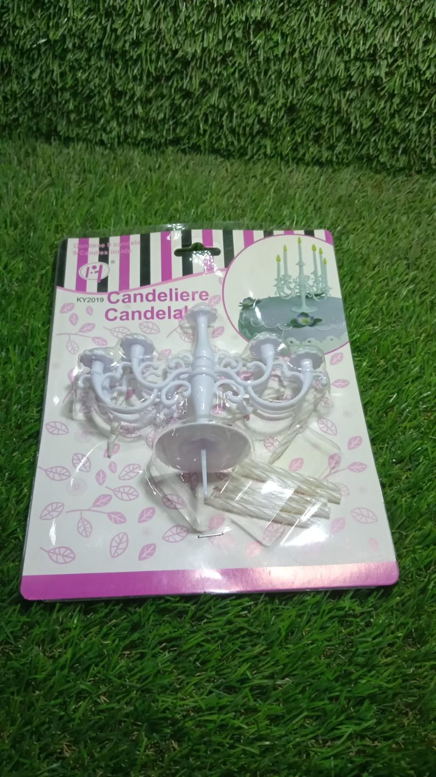 Luxury Birthday Candle Set – Elegant Cake Toppers & Holders for Parties & Events