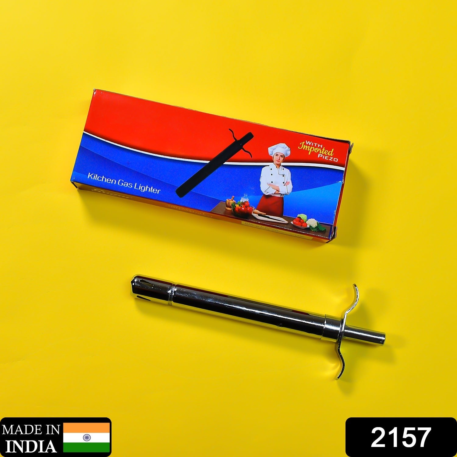 Stainless Steel Electronic Gas Lighter for lighting Gas Stove