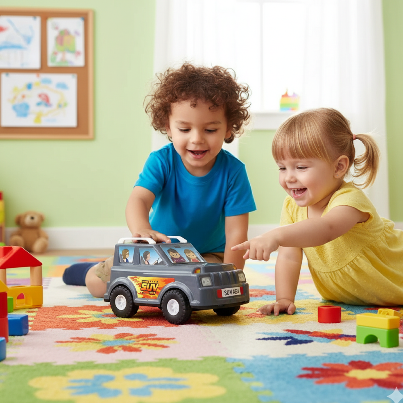 Funwoods Kids Power SUV Car Toy (1 Pc)