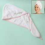 Luxury Microfiber Hair-Drying Towel Wrap (1 Pc)