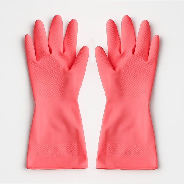 Reusable Waterproof Household Cleaning Gloves (45gm / 1 Pair)