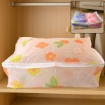 Large Blanket Storage Bag with Zipper – 40x83 cm