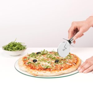 Stainless Steel Pizza Cutter, Pastry Cake Slicer, Sharp, Wheel Type