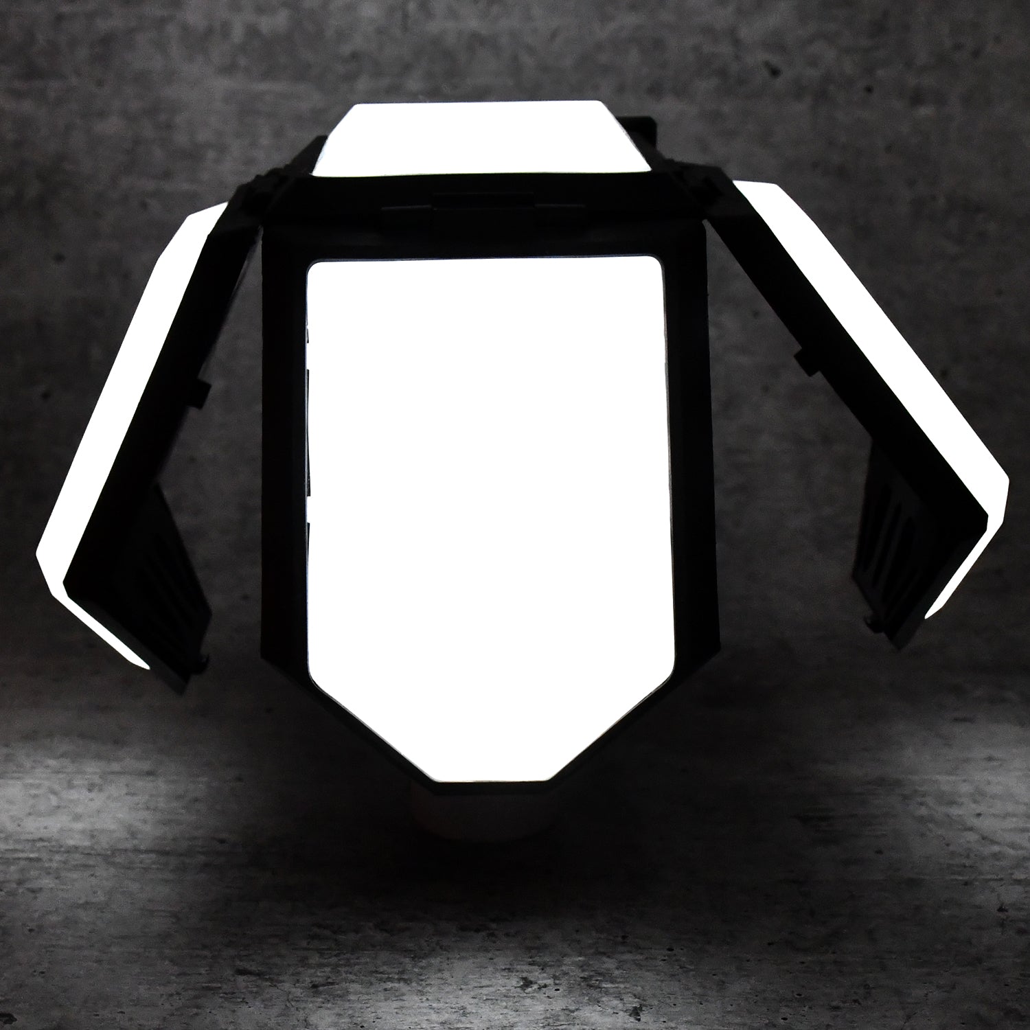 Foldable Camping Light USB Rechargeable LED Lamp with Hanging Hook (1 Pc)