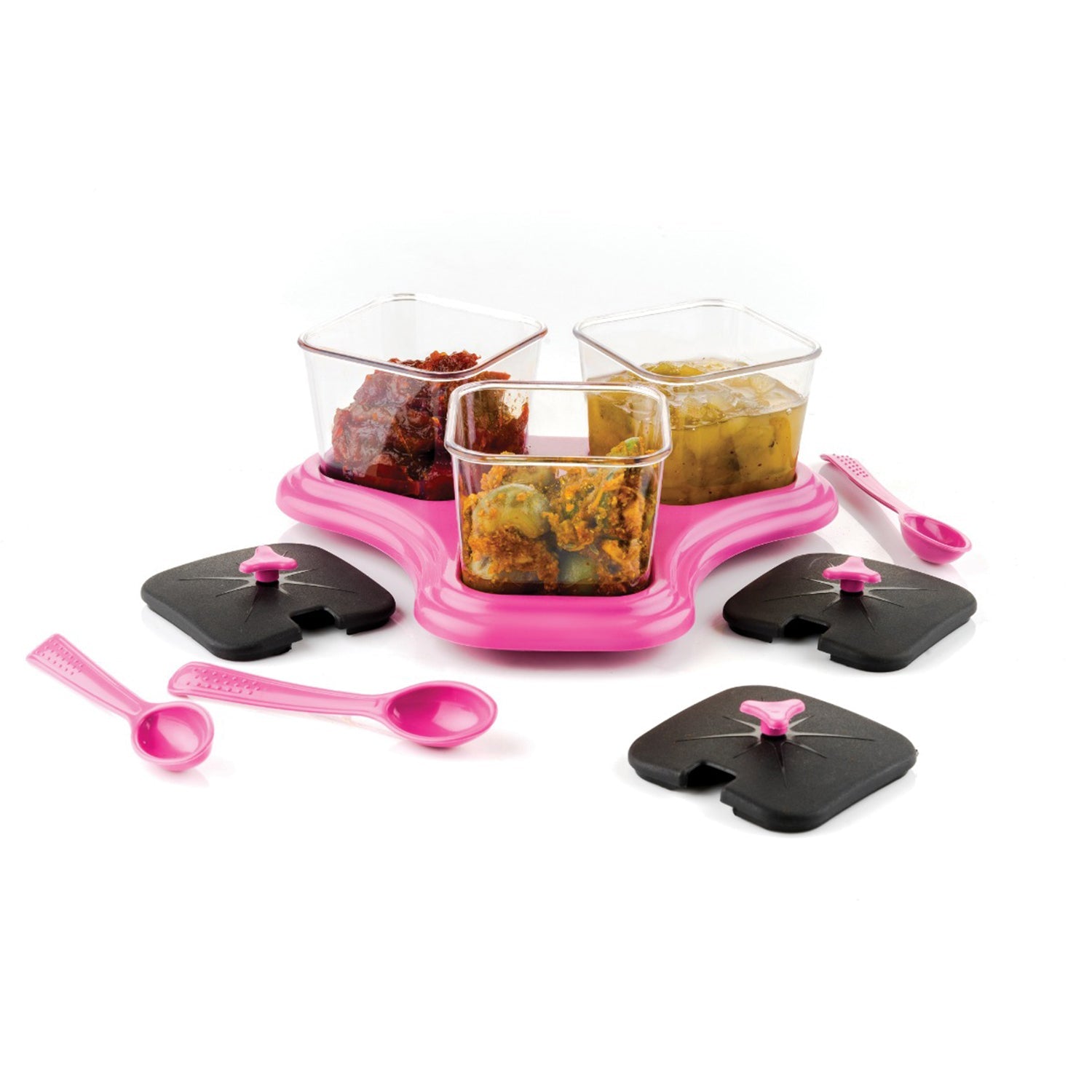 3 Pc Dining Set used as a cutlery set for serving food purposes and sweet and all in all kinds of household and official places etc.