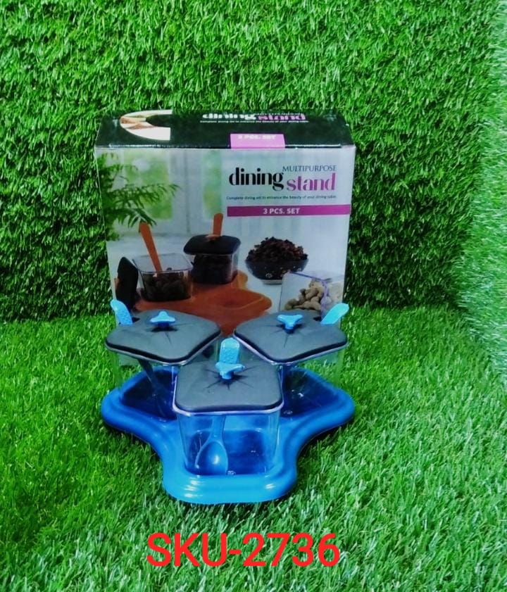 3 Pc Dining Set used as a cutlery set for serving food purposes and sweet and all in all kinds of household and official places etc.