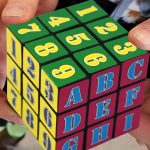 Alpha Numeric Cube used for entertaining and playing purposes by kids, children’s and even adults etc.