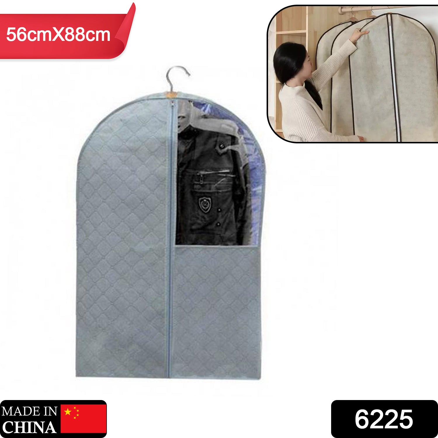 Foldable Non Woven Men's Coat Blazer Suit Cover men's coat blazer cover fold over breathable garment bag suit cover.