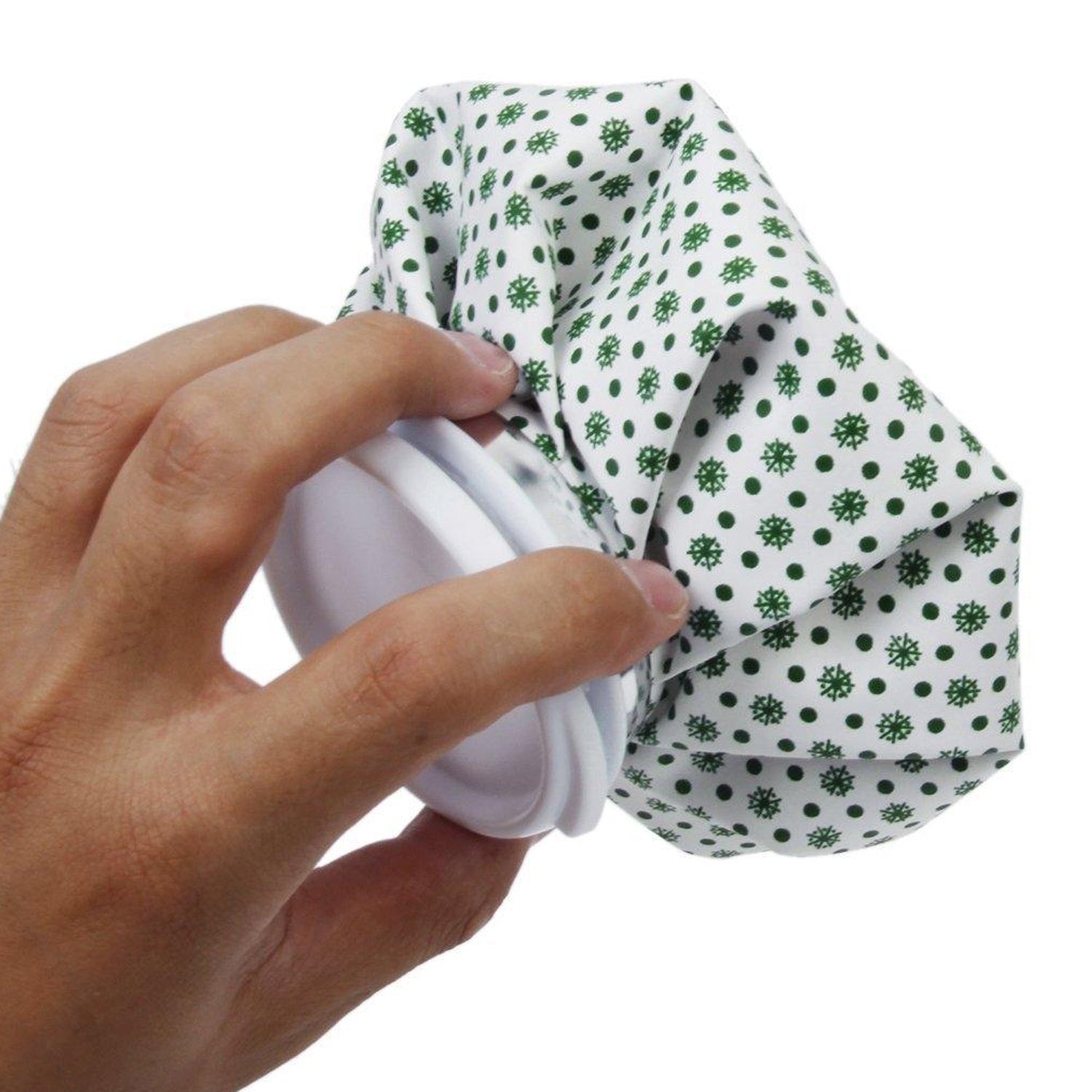 Pain Reliever Ice Bag Used To Overcome Joints And Muscles Pain In The Body.