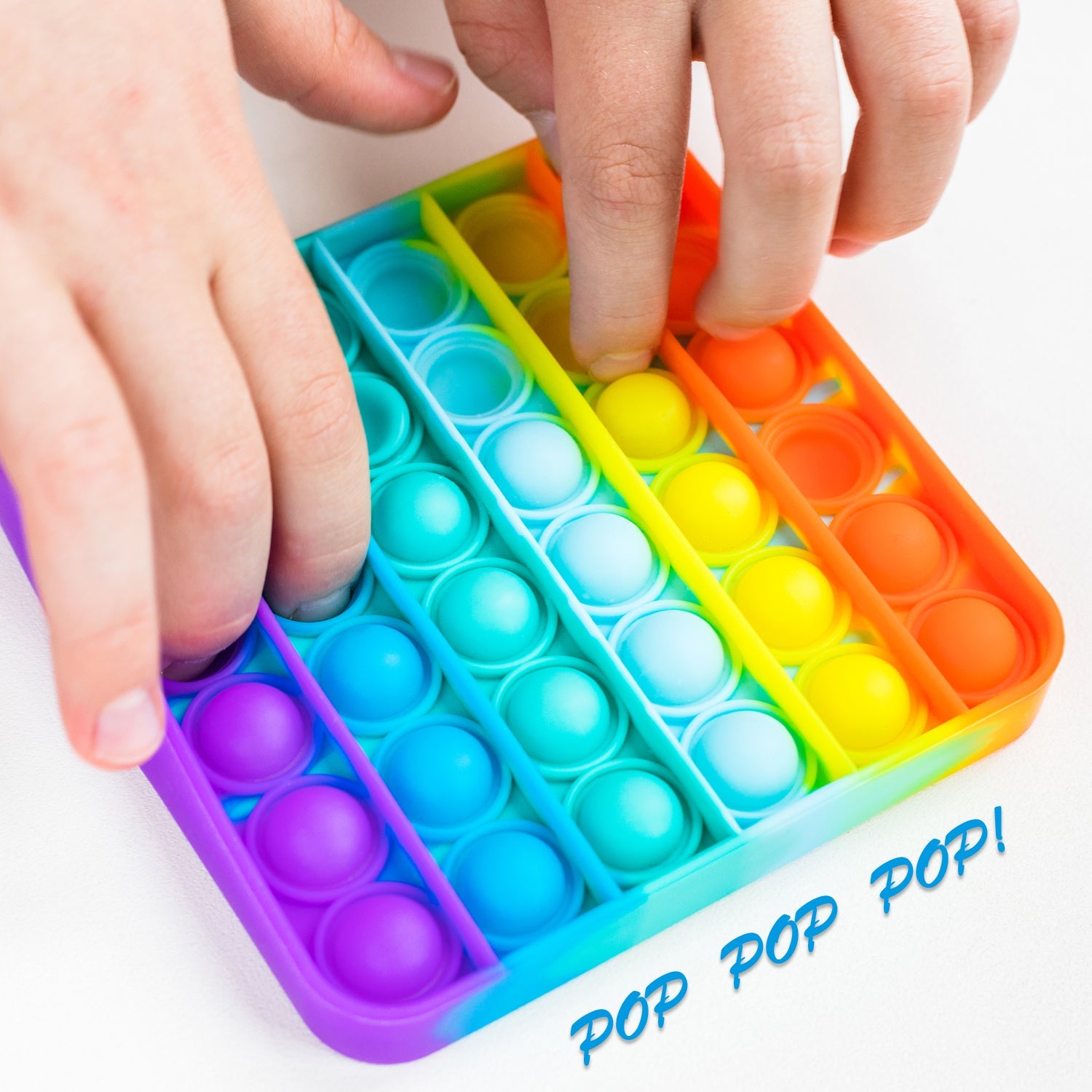 Square it Toy Special Needs Silicone Stress Relief Toy For Kids & Adult All Use  Toy