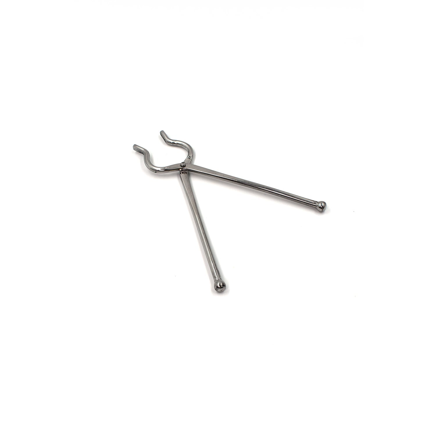 Ganesh Premium Quality Unbreakable Stainless Steel Goti Sandsi / Sansi / Pakkad / Pincer / Chimta / Tongs / Utensil Holder Smart Kitchen Tool - 8mm