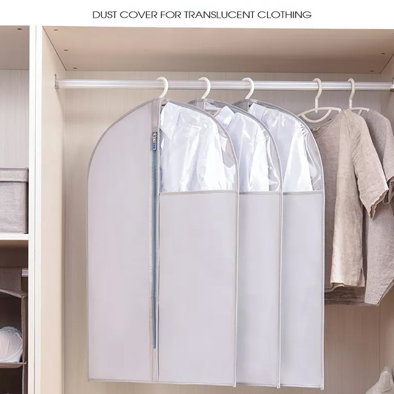 Foldable Non Woven Men's Coat Blazer Suit Cover men's coat blazer cover fold over breathable garment bag suit cover.