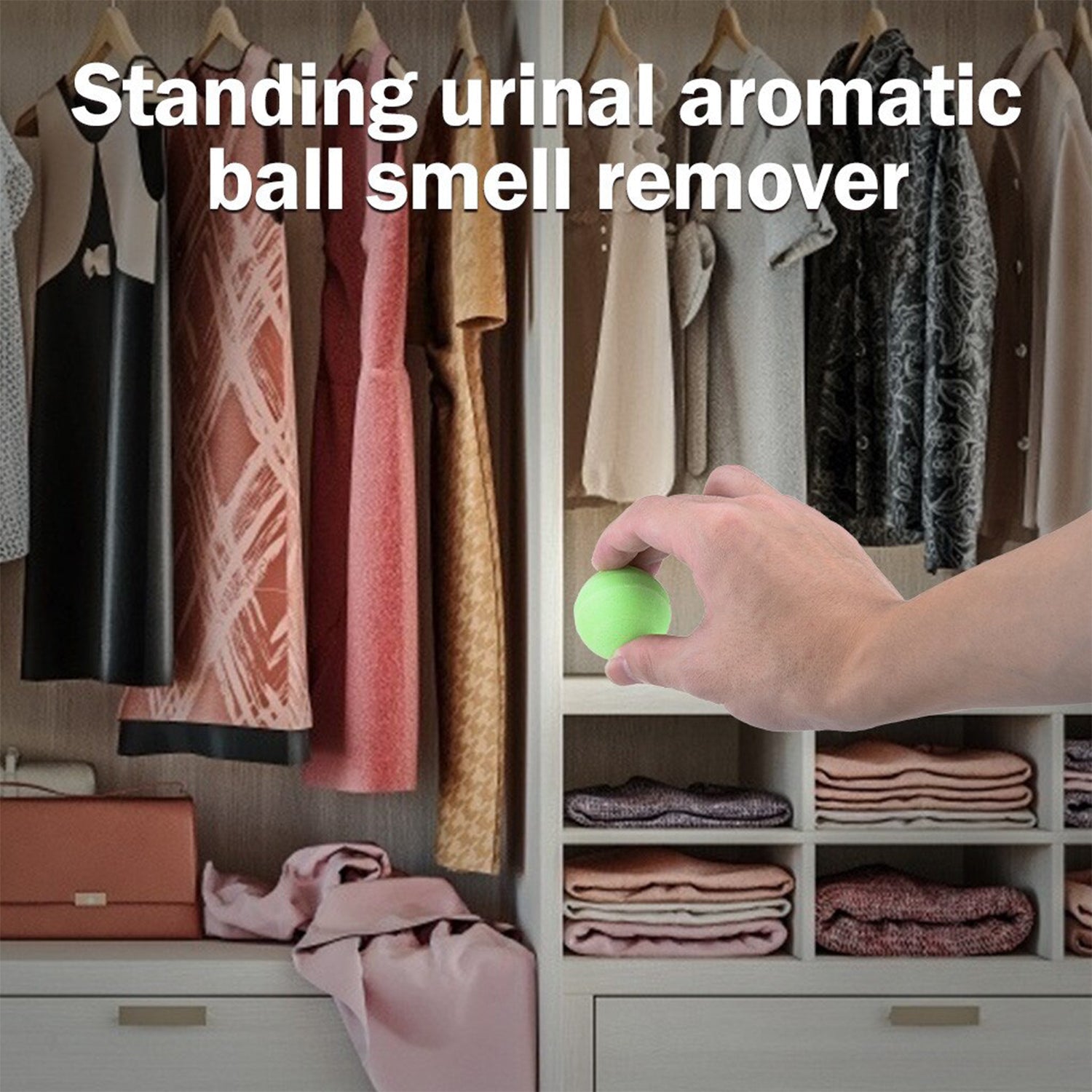 Urinal Balls | Sani Balls | Bathroom Freshener Fragrance Blocks, Air Freshener for Bathroom, Toilet, Shoe Rack, etc. Long-Lasting Fragrance (5 Pcs Set)