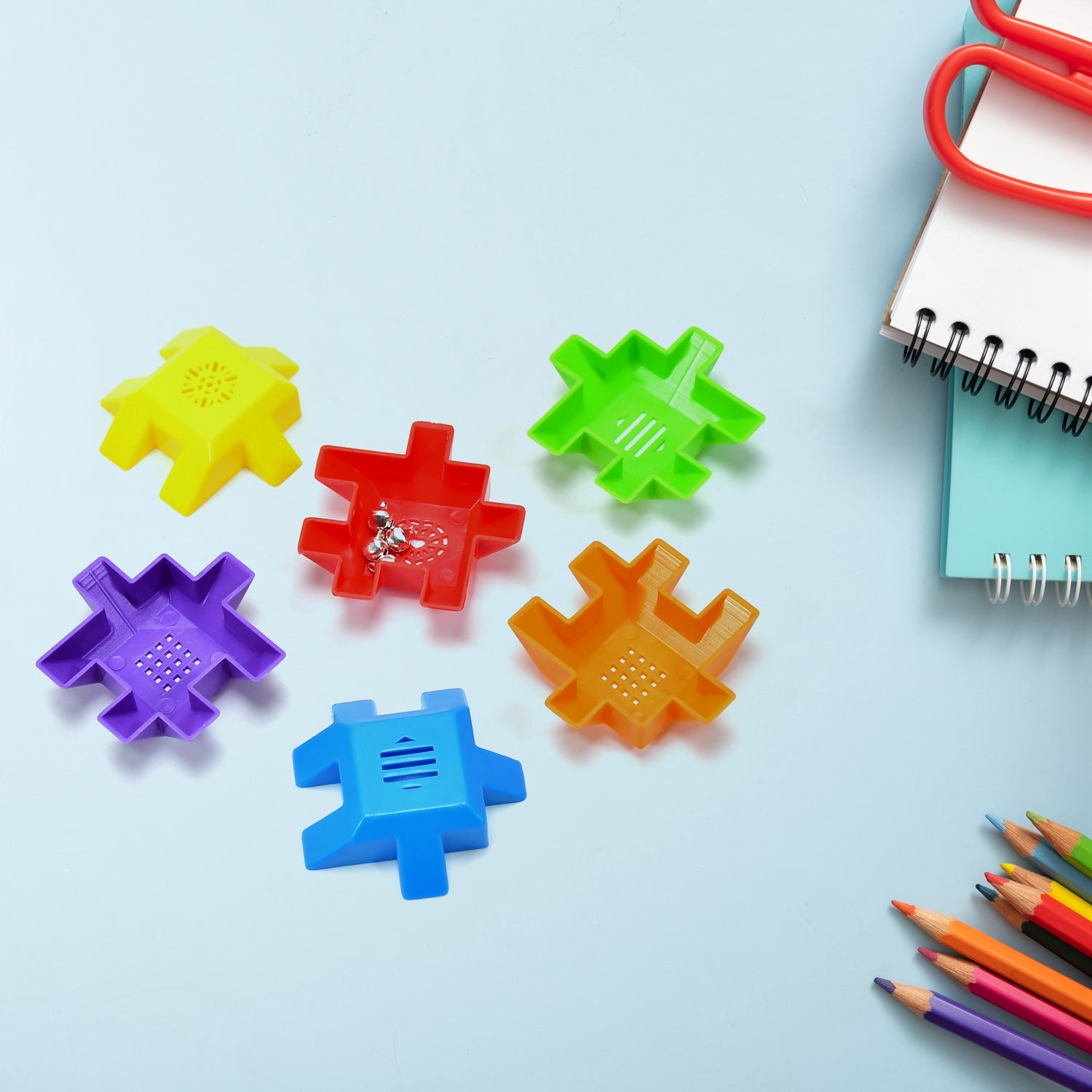 Octa Cube Activity Cube - Multicolor