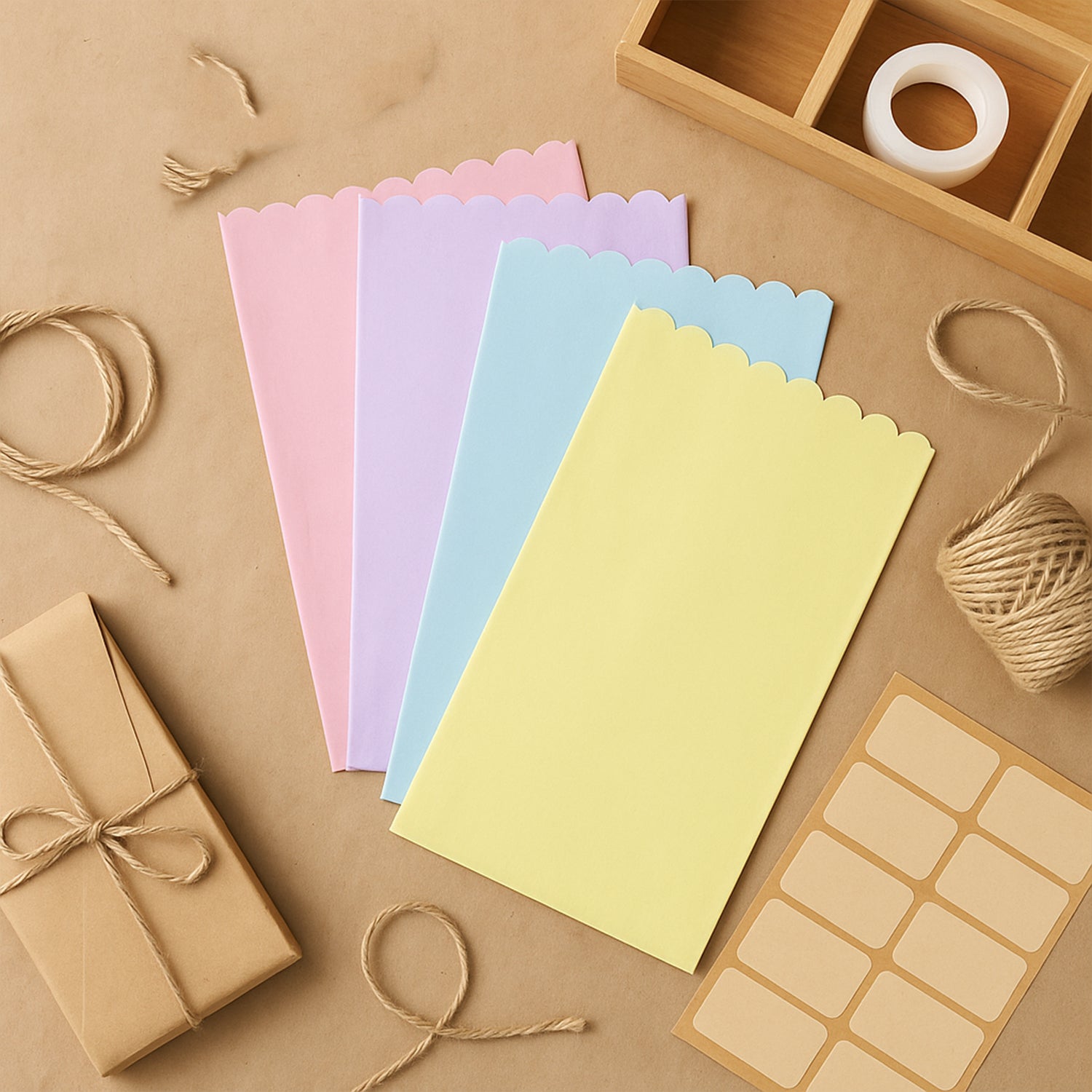 Multi-Color Oil-Absorbing Baking Paper Sheets Approx 200 Pcs