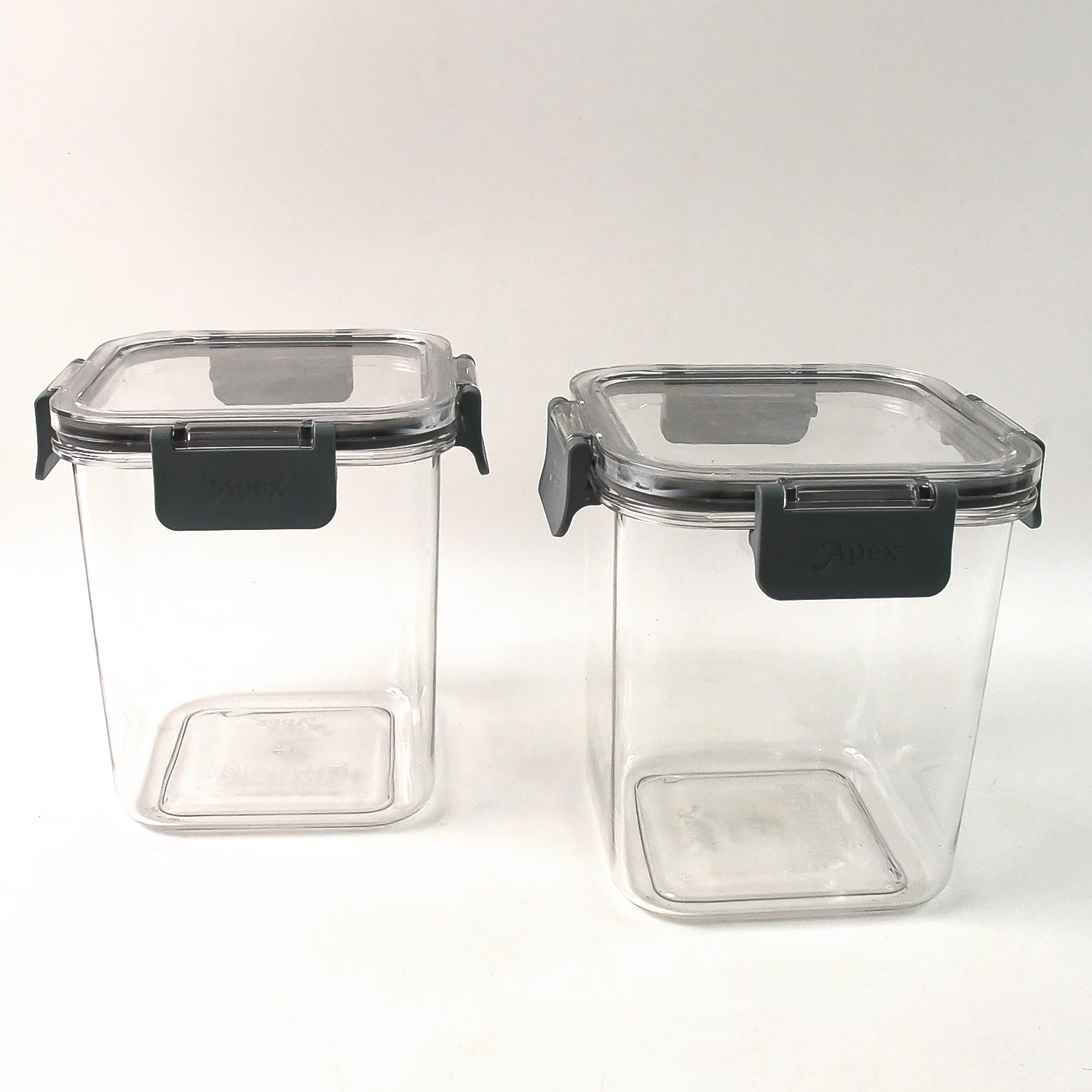 Apex Press N’ Lock Airtight Food Storage Container Set (2Pc/900ml) Approx
