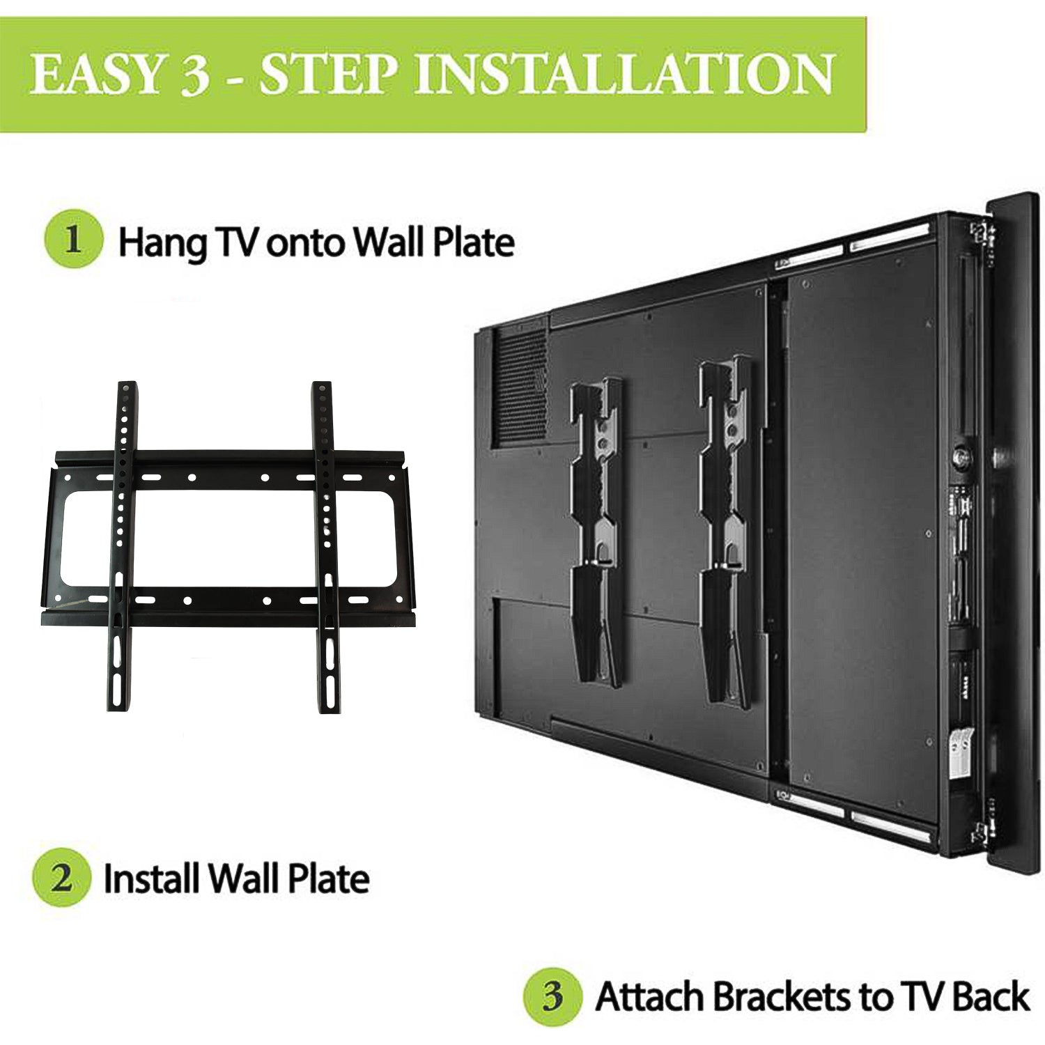 Universal Heavy Duty Adjustable Metal LED LCD TV Wall Mount Bracket