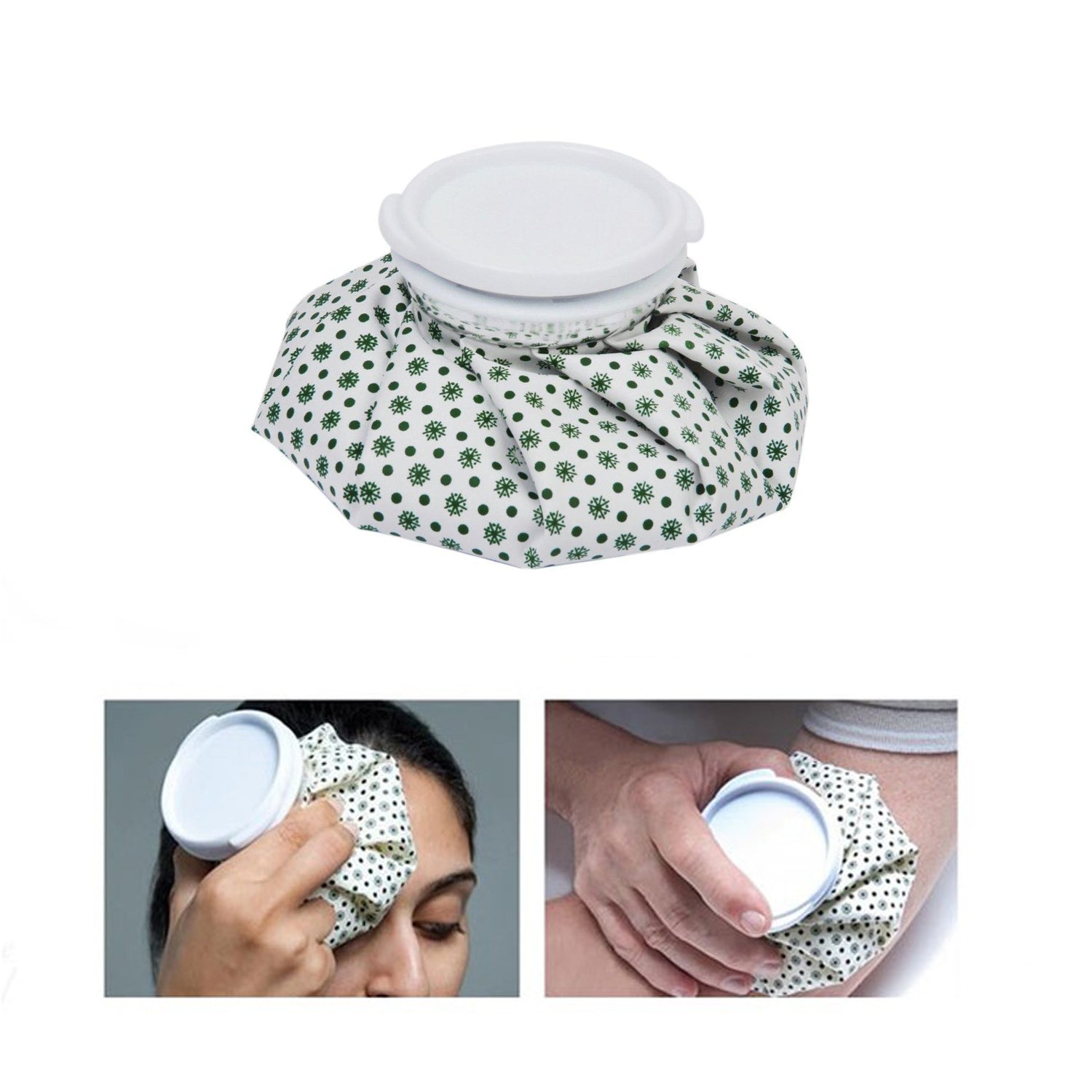 Pain Reliever Ice Bag Used To Overcome Joints And Muscles Pain In The Body.