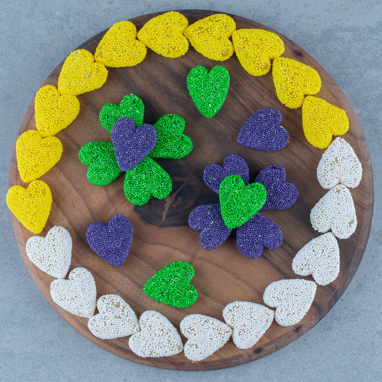 Silicon 10 Cavity Heart Shape Design Chocolate Mould Ice, Jelly Candy Mould