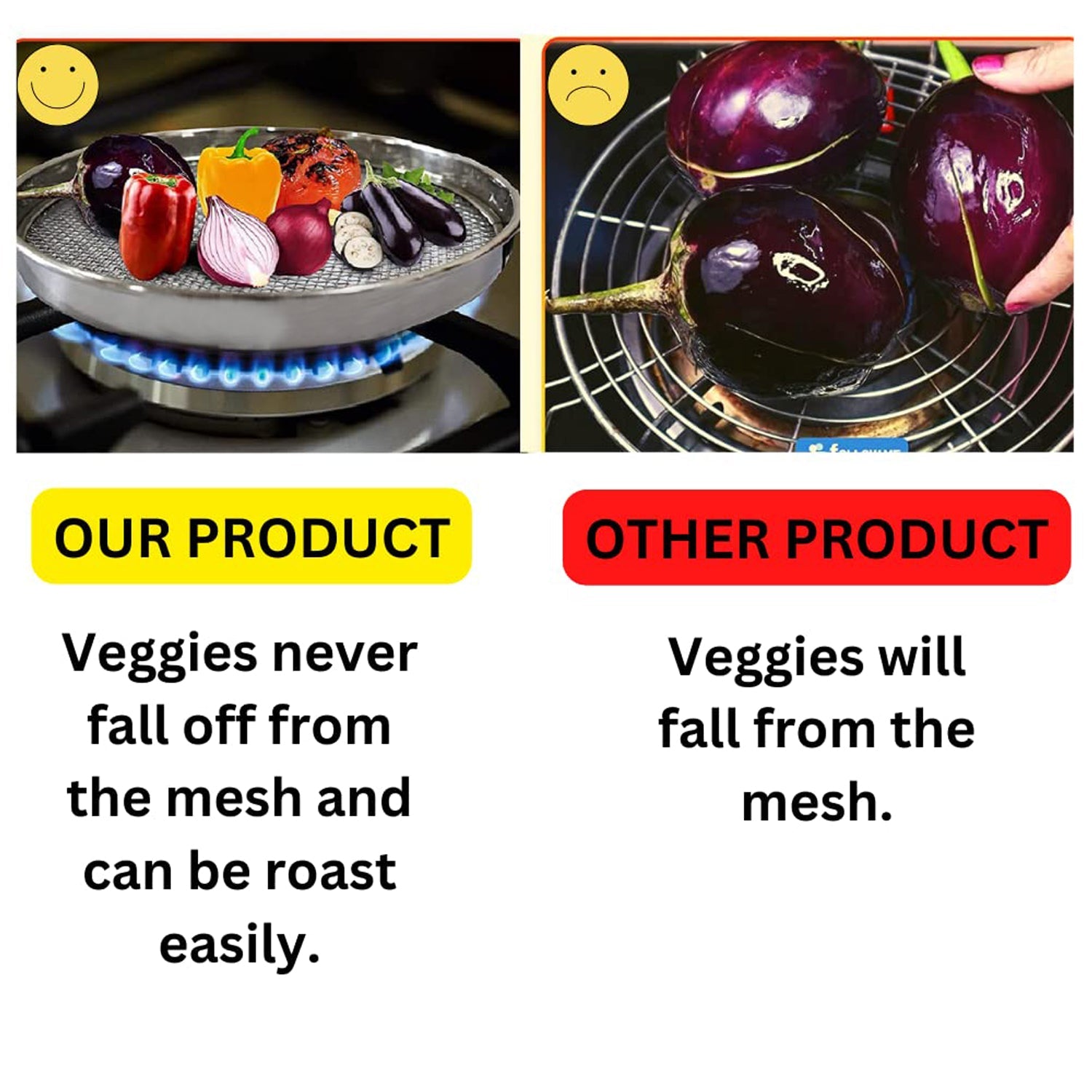 Steel Roaster Grill Jali For Tandoor & Chapati Roast Use ( 1 pc )