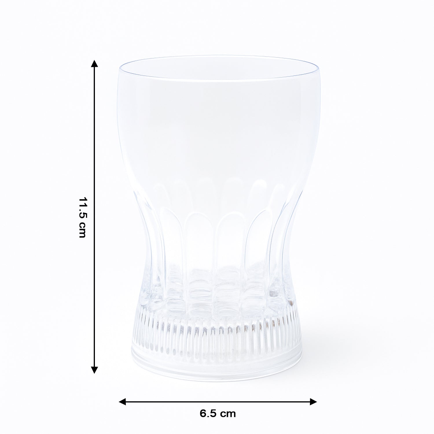 Plastic Fancy LED Light Glass 200 ML (1 Pc)
