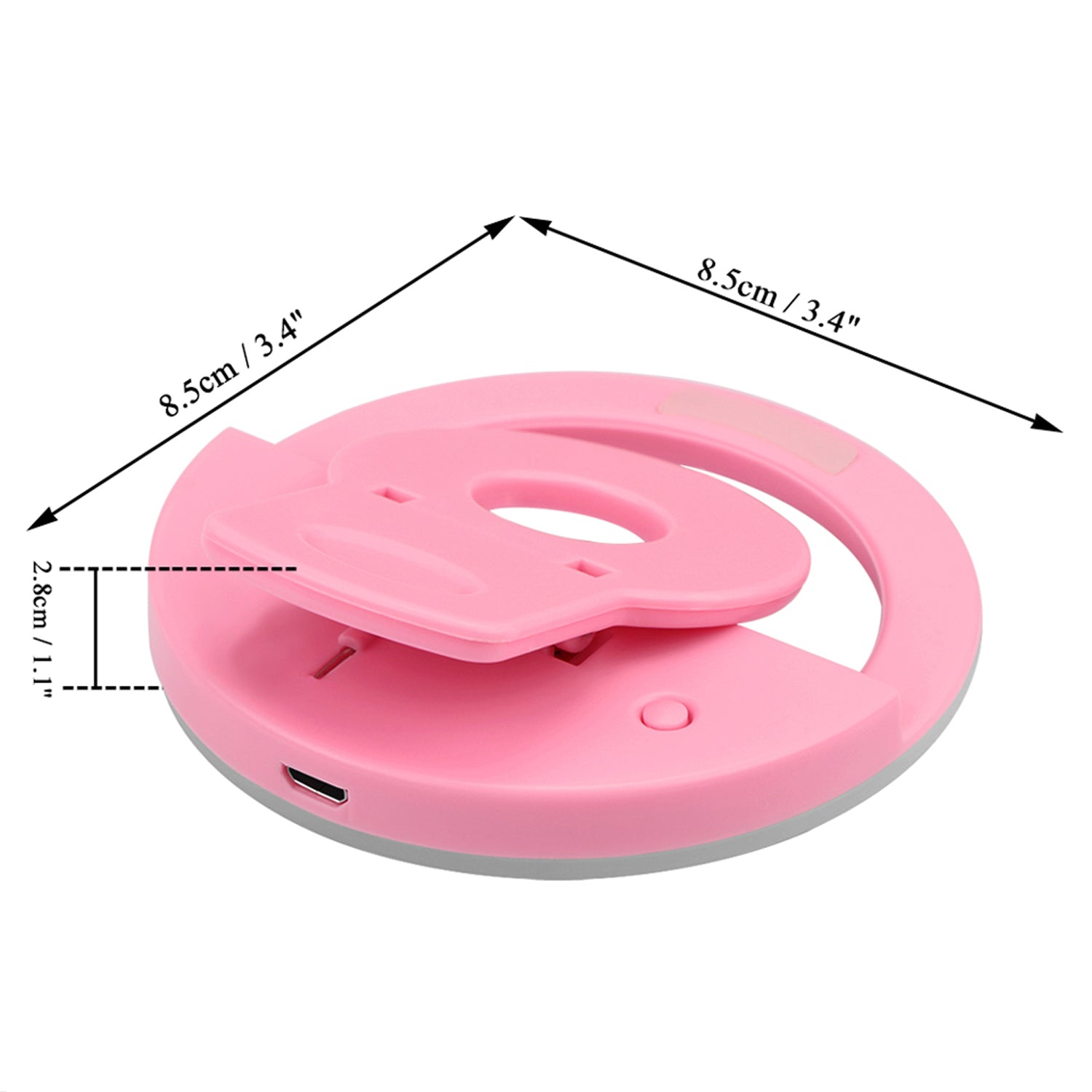 Selfie Ring Light for Brightening Face in Photos & Videos