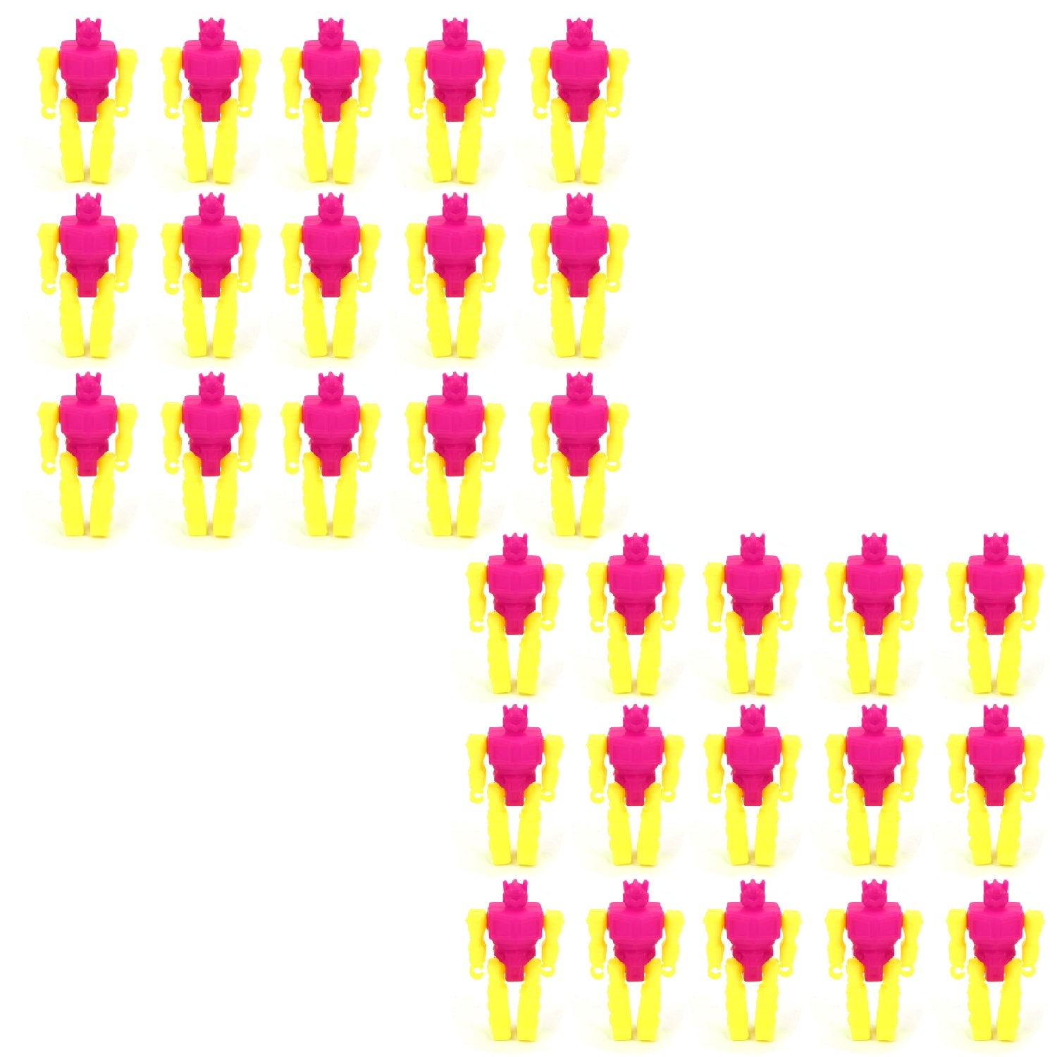 30pc SMALL ROBOT TOY FOR KIDS