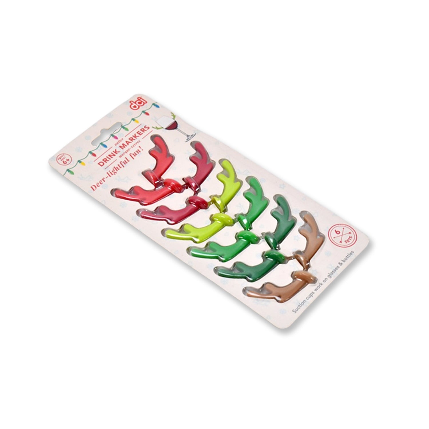 Silicone Deer Drink Marker, Safe 16PCS Wine Glass Identification Tag Lightweight Unique Durable for Party