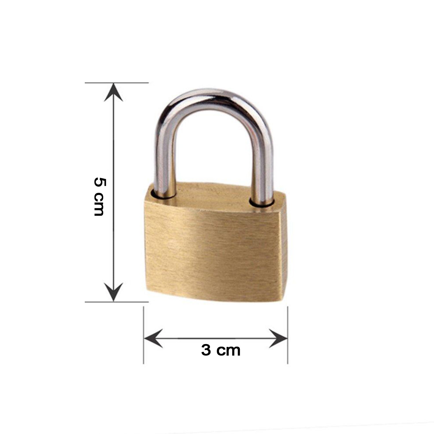30 Mm Lock N Key Used For Security Purposes In Important Places.