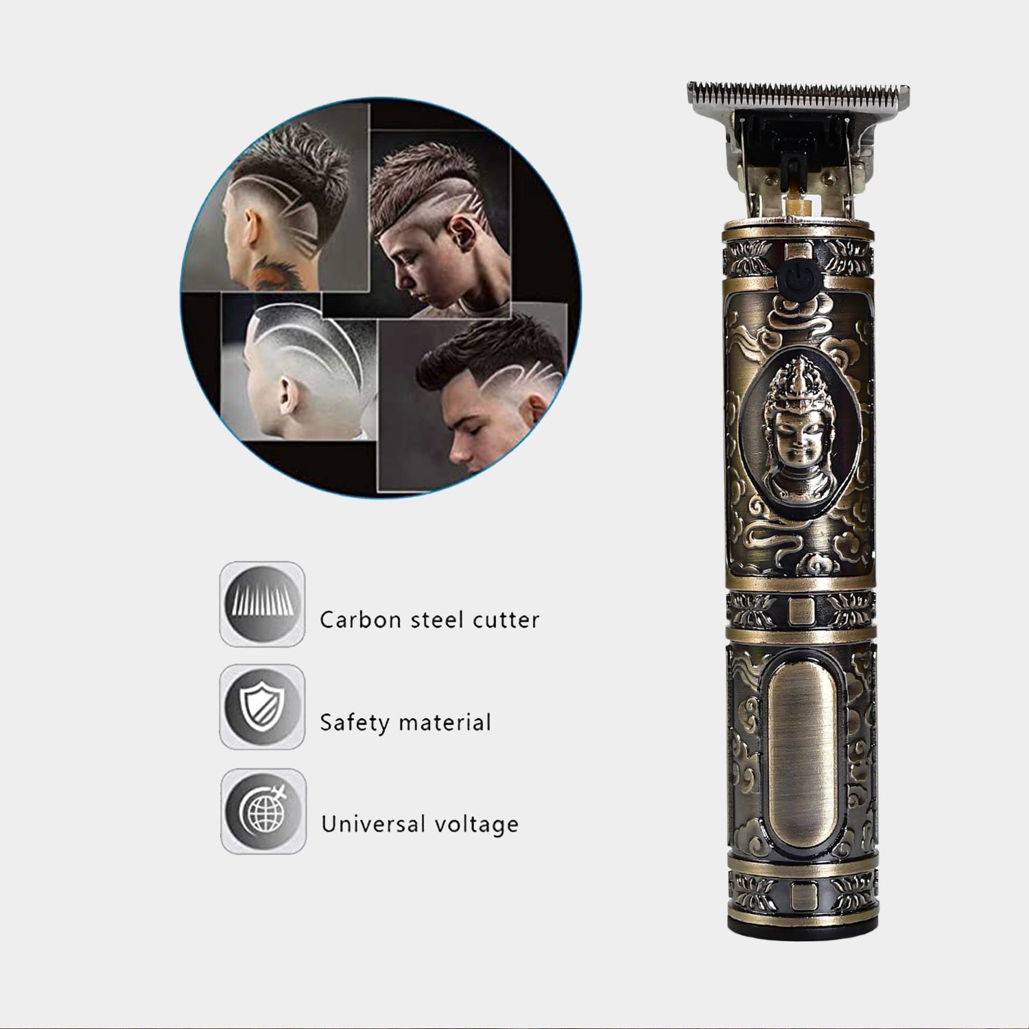 ﻿Electric shaving machine dry shaving for men - hair shaving and trimming beard With adjustable blade clipper., Hair accessories