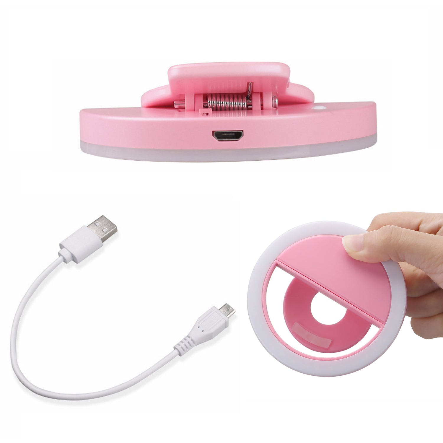 Selfie Ring Light for Brightening Face in Photos & Videos