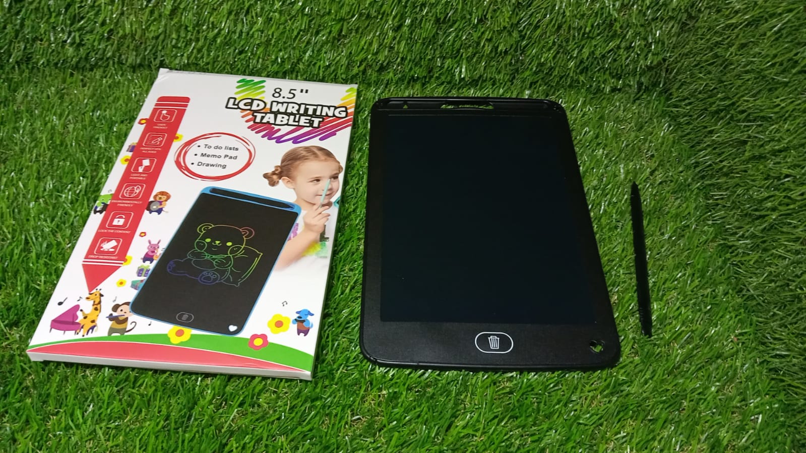 LCD PORTABLE WRITING PAD / TABLET FOR KIDS - 8.5 INCH