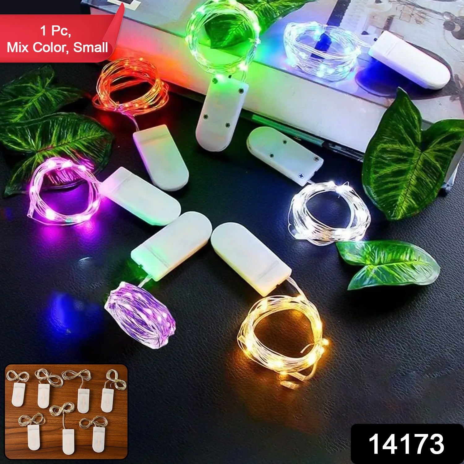 LED Fairy String Lights and Decorative Lights for Bottle, DIY, Home & Festival Decor (1 Pc)