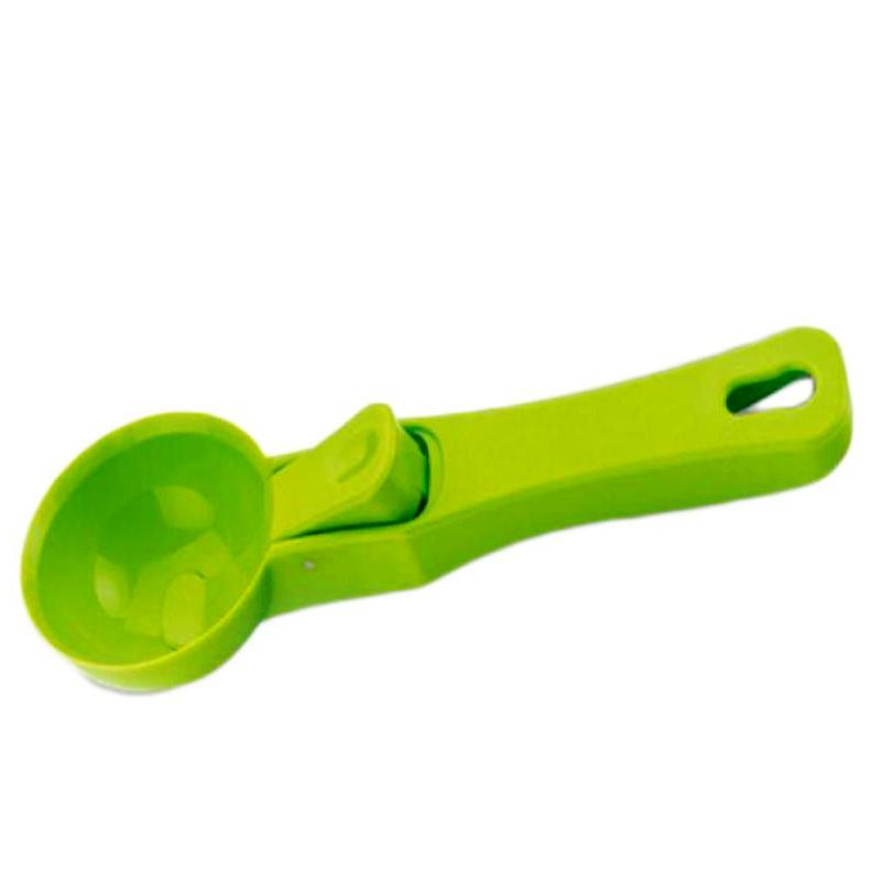 Plastic Ice Cream Scoop, 1 pc, Green